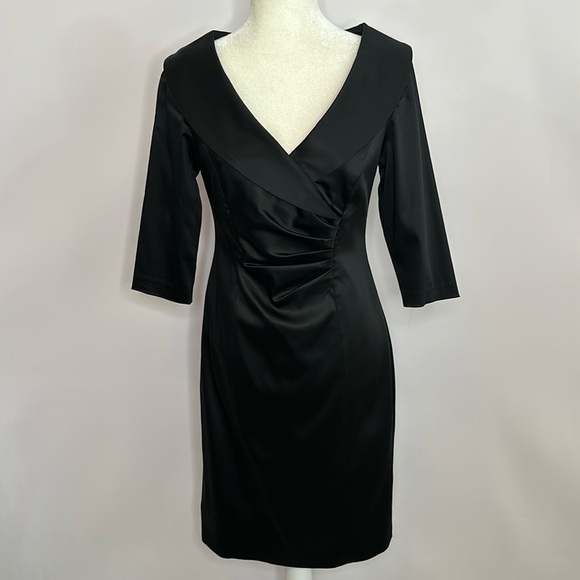 Kay Unger Dresses & Skirts - Kay Unger Shawl Collar Sheath Dress